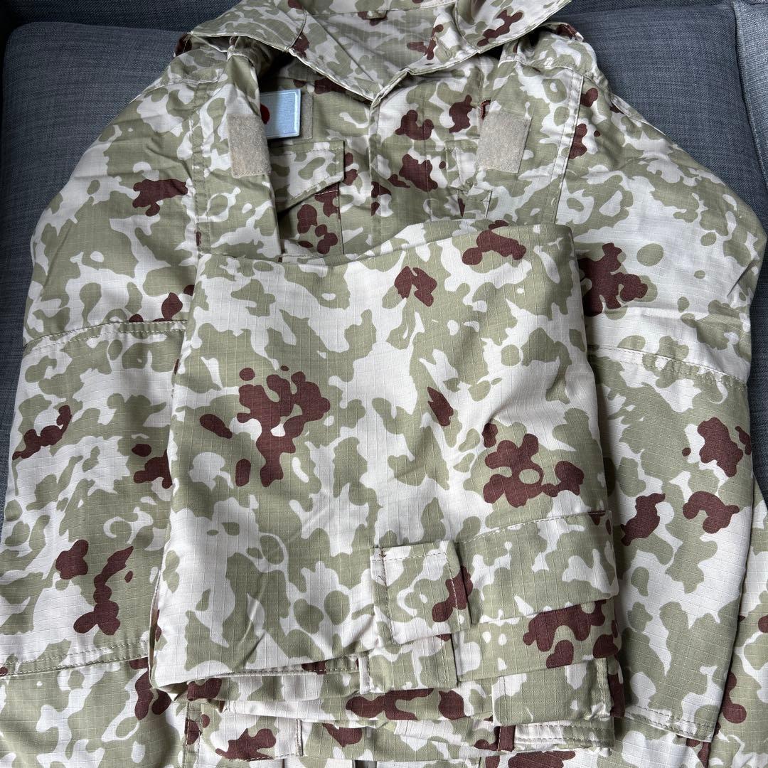 陸上自衛隊　砂漠迷彩　※官品ではありません 陸上自衛隊 迷彩戦闘服2型 官給品仕様 VCリップストップ生地