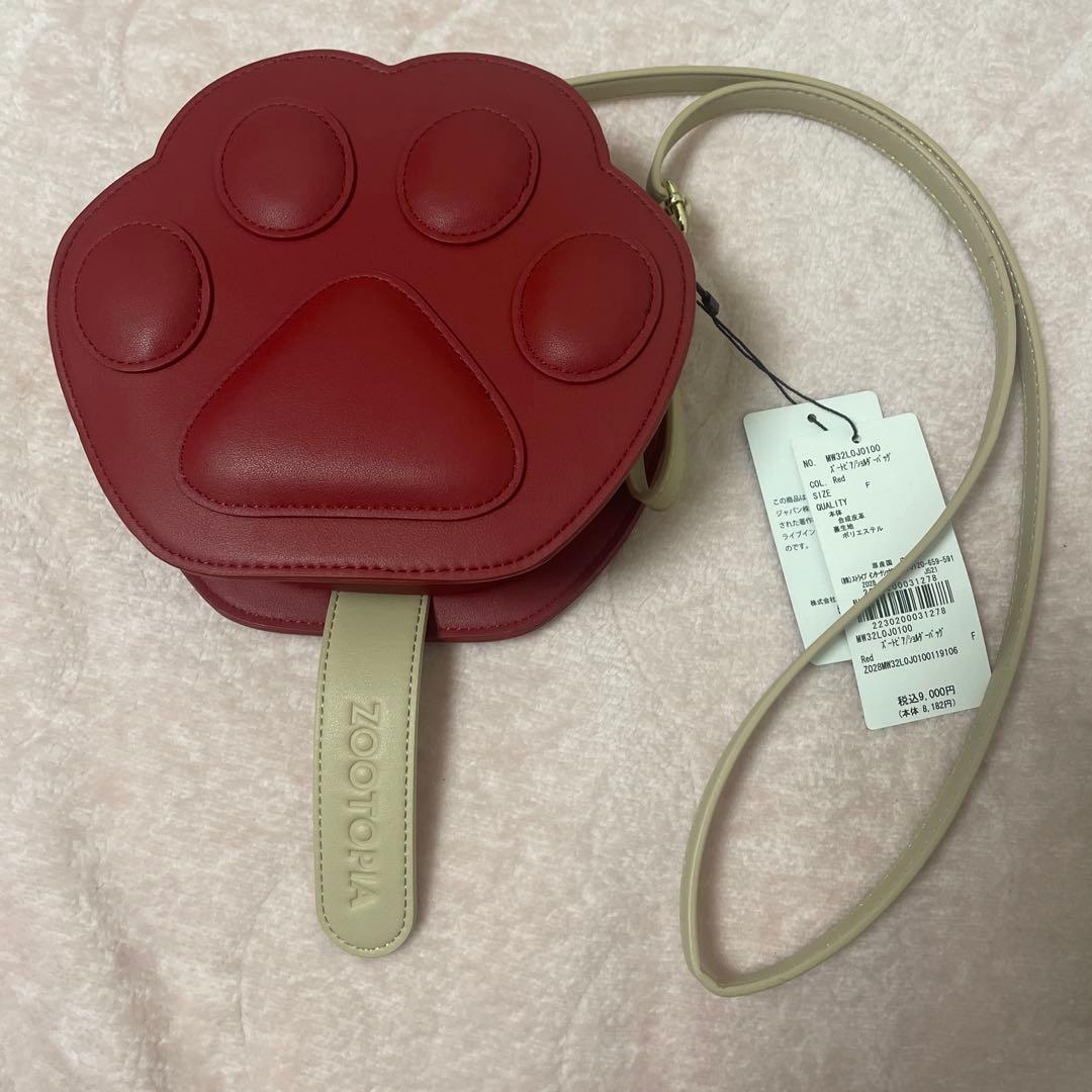 areeam アリーム ズートピア 肉球アイスキャンディ ショルダーバッグ