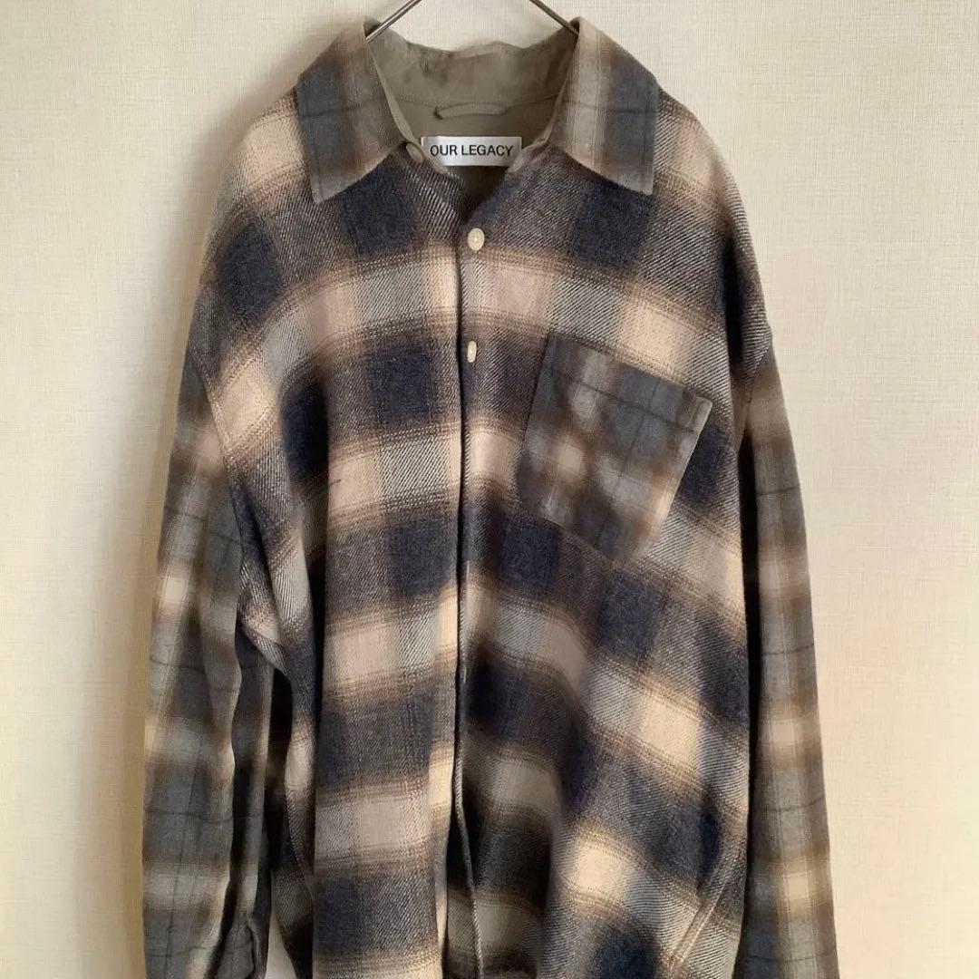 OUR LEGACY アワーレガシー 24AW ABOVE SHIRT - メルカリ