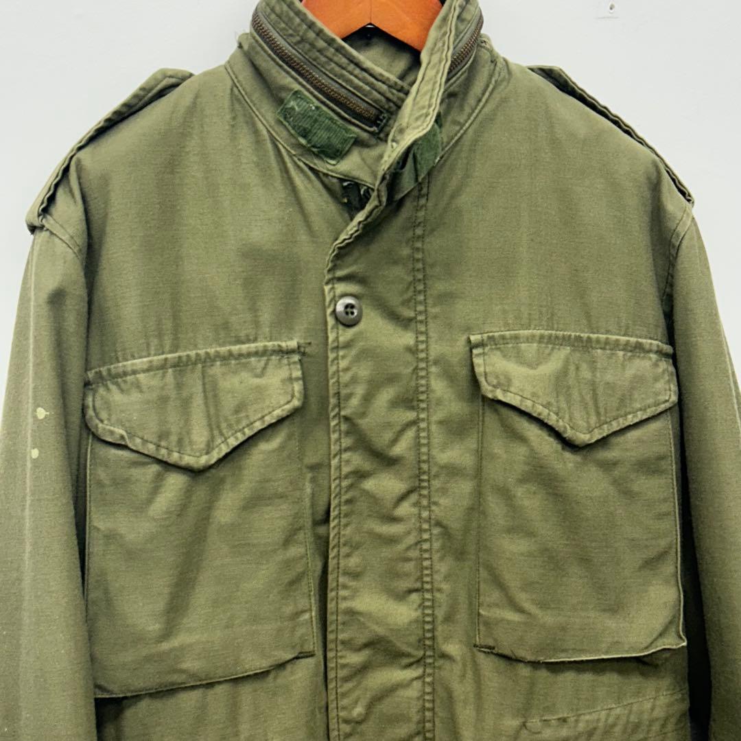 80s U.S.ARMY M-65 フィールドジャケット ライナー付 SHORT