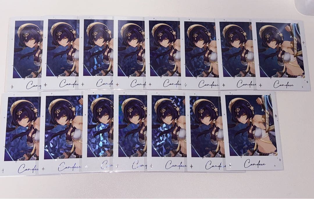 原神 fes チェキ キャンディス 15枚セット - メルカリ