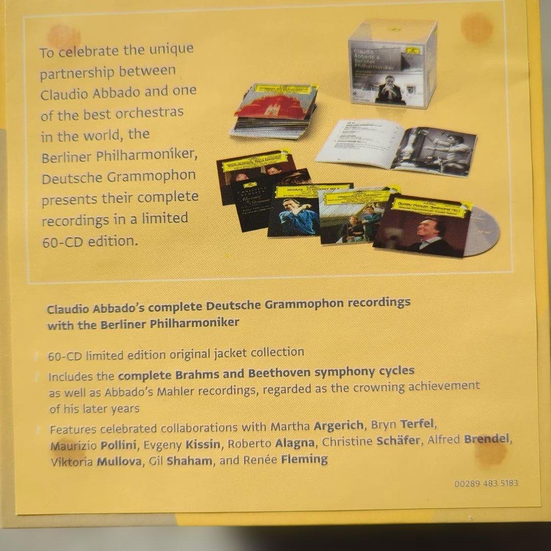クラウディオ・アバド DG ベルリン・フィル ボックス - メルカリ