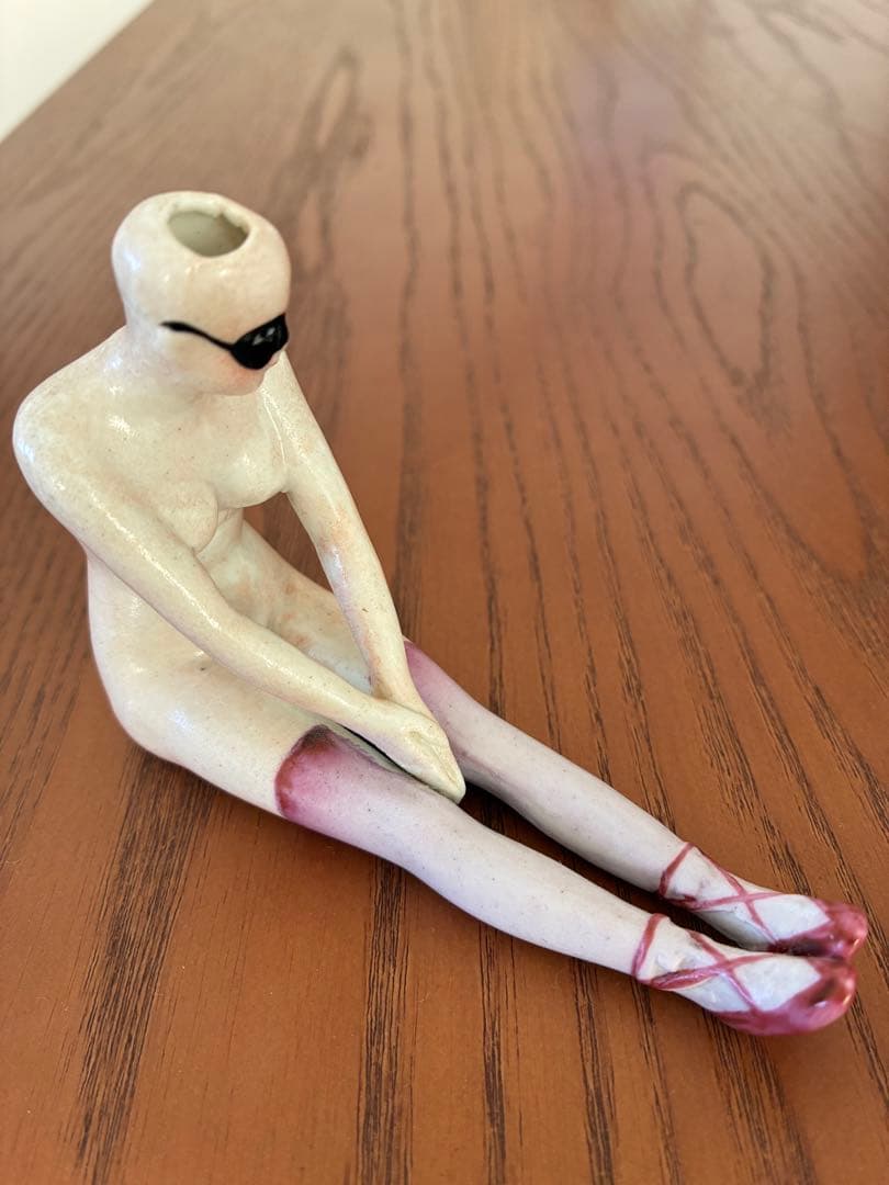 C*s様 べニューズ／磁器製人形（フランス・アールデコ1920s） べニューズ」 ぽっちゃり 磁器製の水着女性 小物入れ フランス 1920s