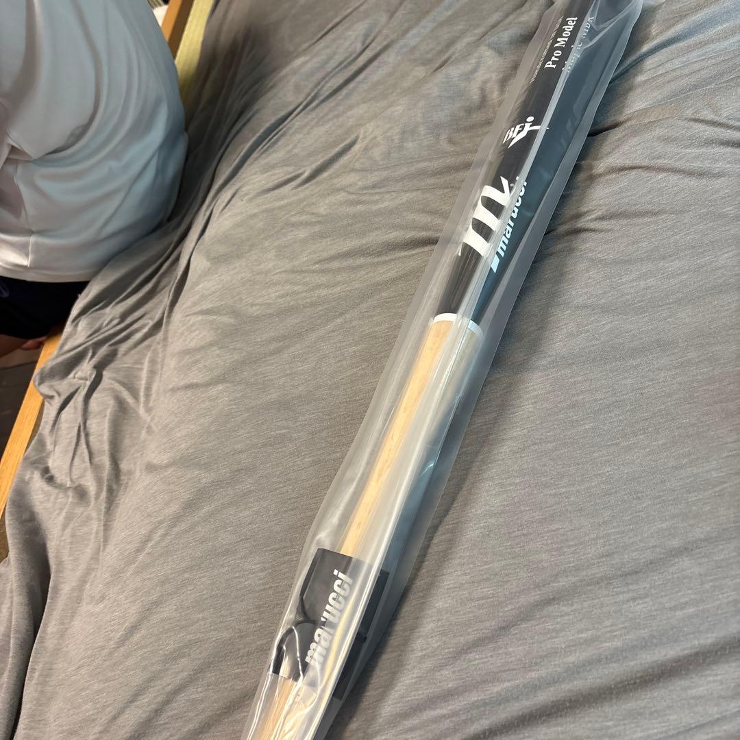 バット Marucci Pro Model Maple MBR 33.5 Marucci RIZZ44 Pro Model Maple Baseball Bat - Ink Dot