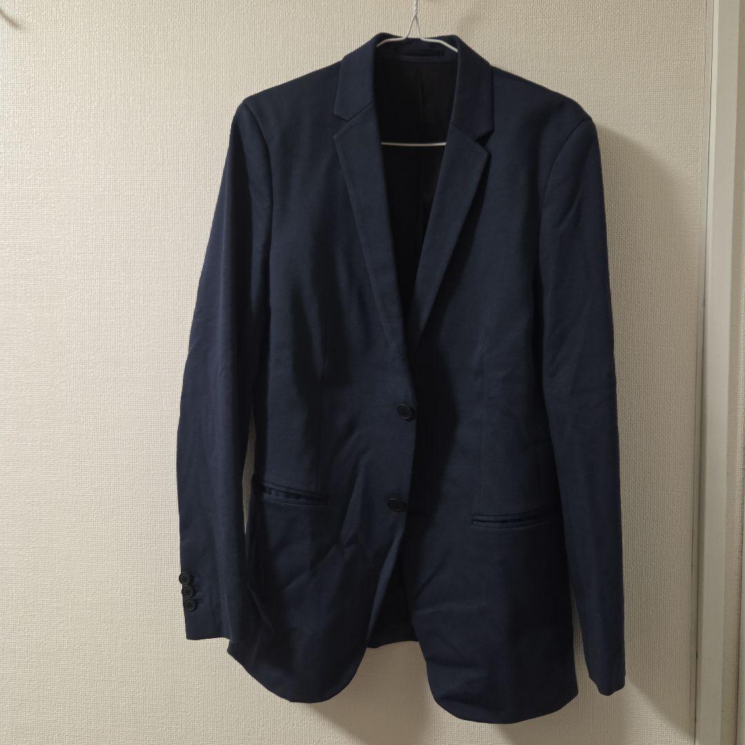 theory ネイビー テーラードジャケット 38 - メルカリ