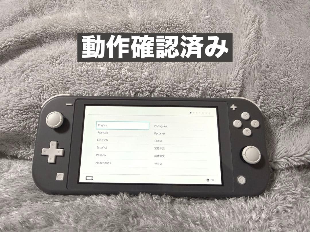 ニンテンドースイッチライト グレー 正常動作品 任天堂 Nintendo Nintendo Switch Lite グレー [ゲーム機本体] HDH-S