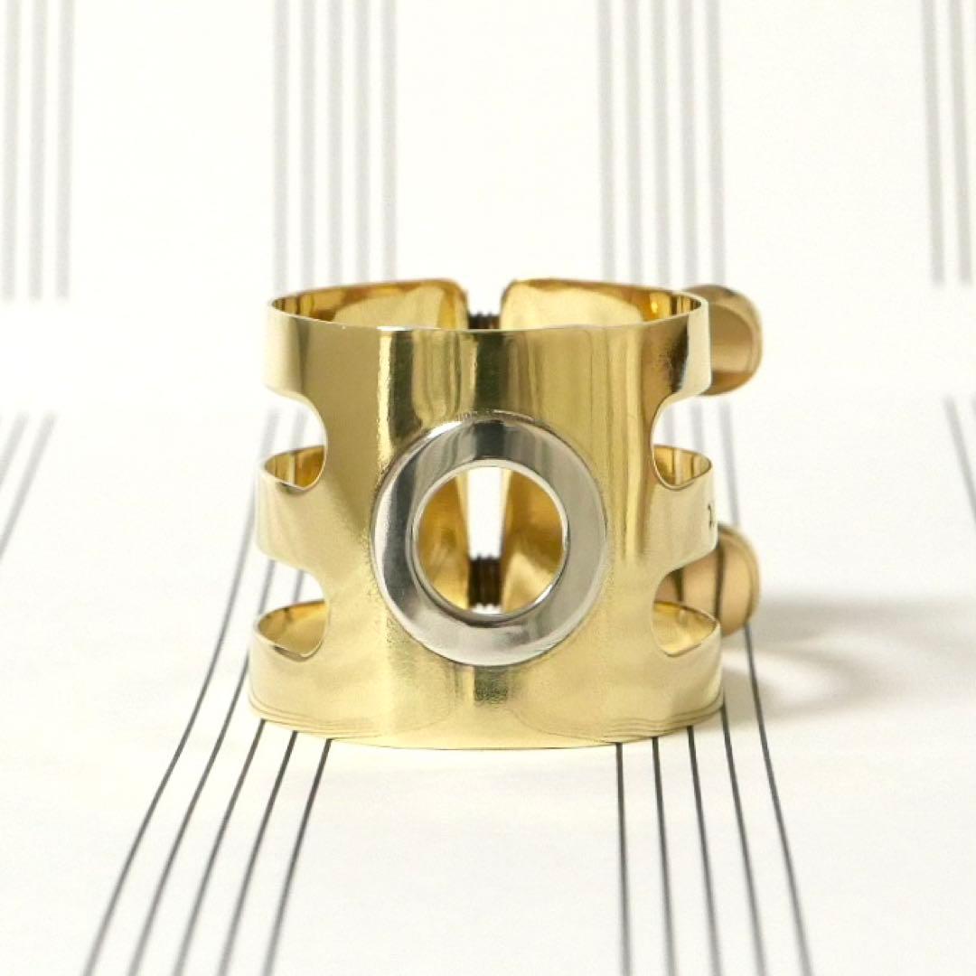 ウッドストーンWood Stone テナーサックスラバーマウスピース用リガチャー Wood Stone USED 中古 ウッドストーン テナーサックス用マウスピース