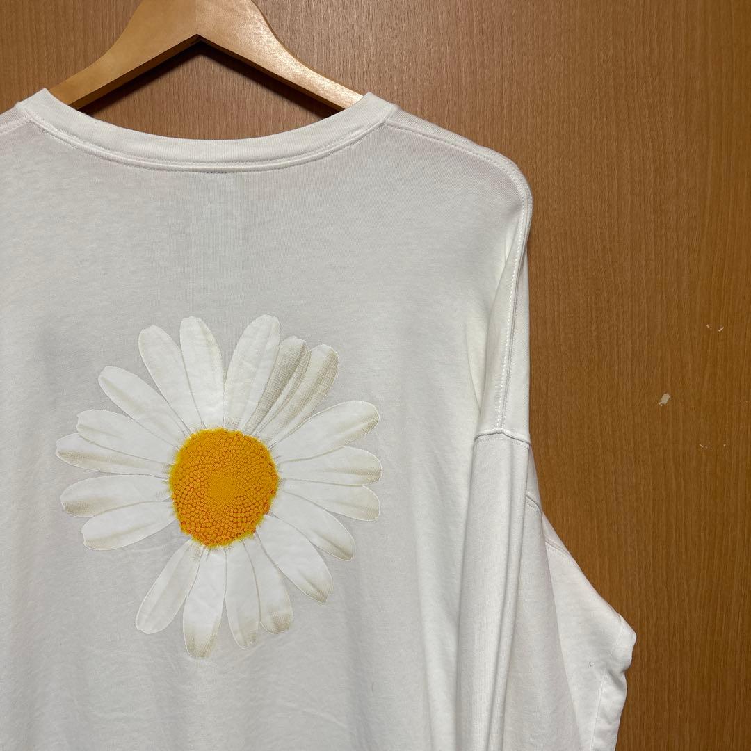 ナイキ　ピースマイナスワン　ホワイト　ロゴ　刺繍　xs ロンT S サイズ PEACEMINUSONE PMO NIKE LS Tee White ピースマイナスワン