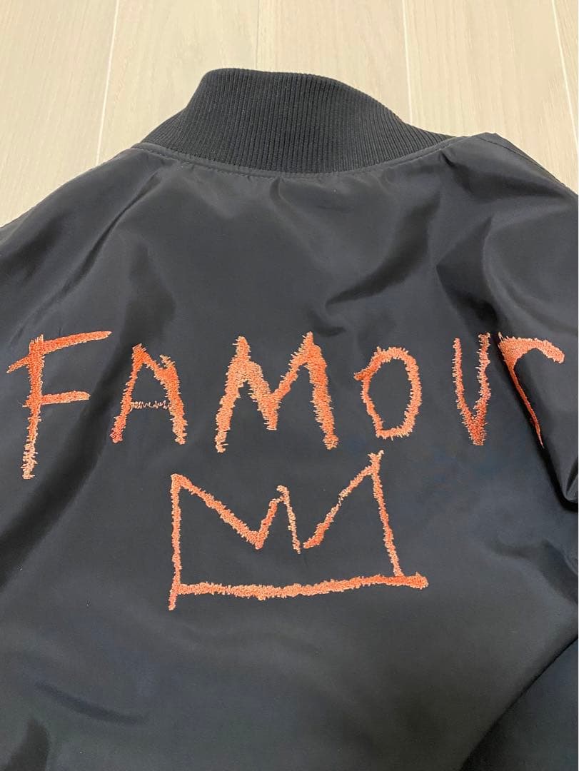 美品】COACH バスキア コーチ ナイロン ジャケット ブルゾンMA1 - メルカリ