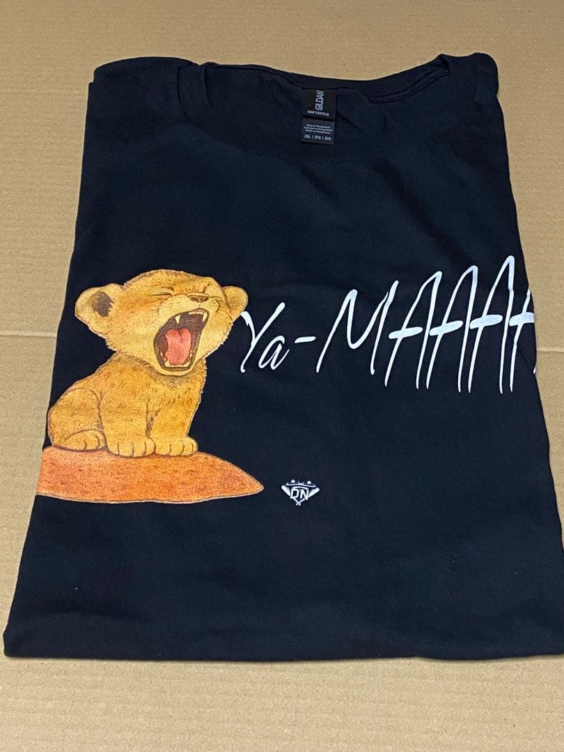 貴重!! 激レア!!山本由伸 小ライオン Tシャツ 2XLサイズ BLACK - メルカリ