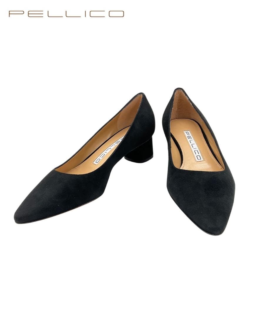 【未使用】PELLICO NEBI ベロアヒールパンプス 35.5 PELLICO | パンプス 3.5cm BLACK - アマンオンラインストア – AMAN