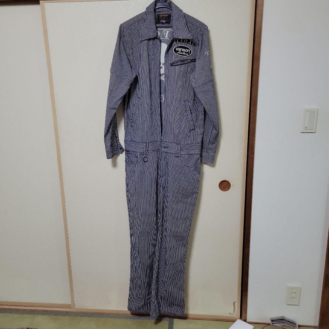 VANSON ストライプ オーバーオール 楽天市場】VANSON バンソン オーバーオール 刺繍 メンズ サロペット