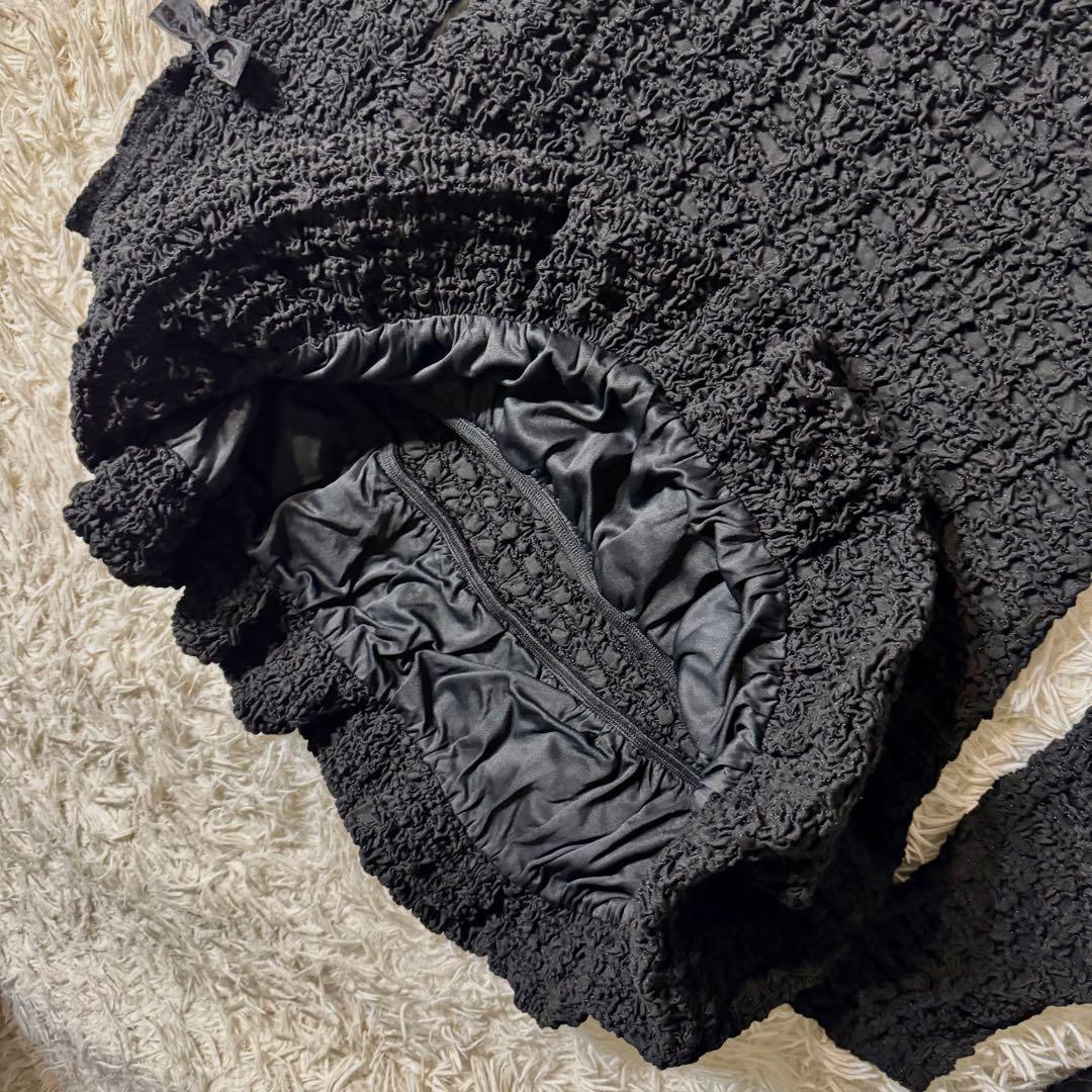 新品 タグ付】25SS パメオポーズ ギャザリングパフミニドレス