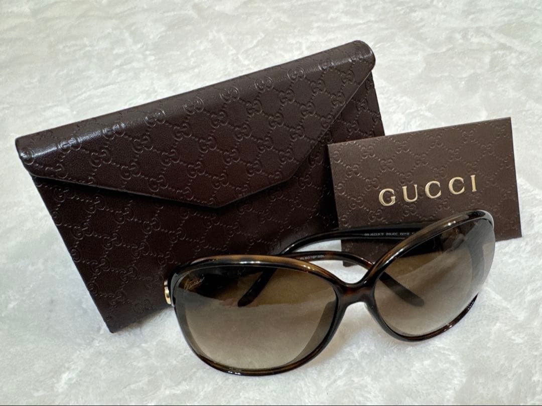 GUCCI グッチ サングラス GG3525KS ブラウン　ラブリーハート グッチ サングラス アジアンフィット GUCCI GG3525KS XGJ/FM 62サイズ