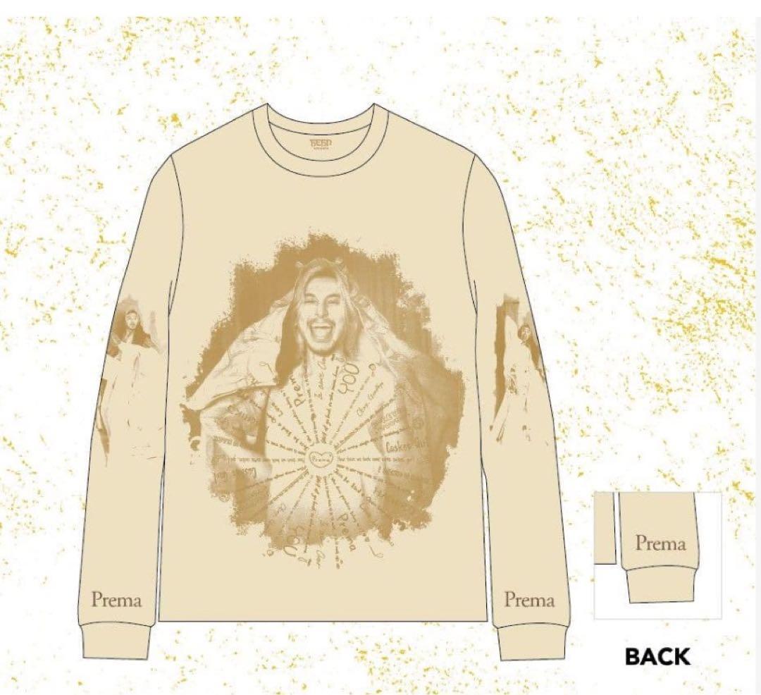 藤井風くん　長袖　Tシャツ　Mサイズ 新品 藤井風さん LASAロングTシャツ M オフィシャルグッズ Fujii Kaze