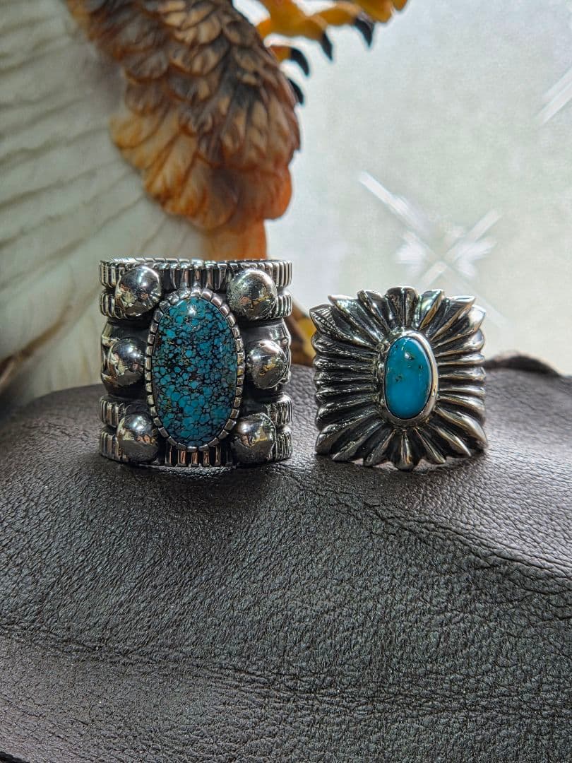 bunamama様　オーダー品　製作中　インディアンジュエリースタイル　リング Indian Jewelry FUNNY公式ストア ズニ族 Breon Wallace サンダーバード