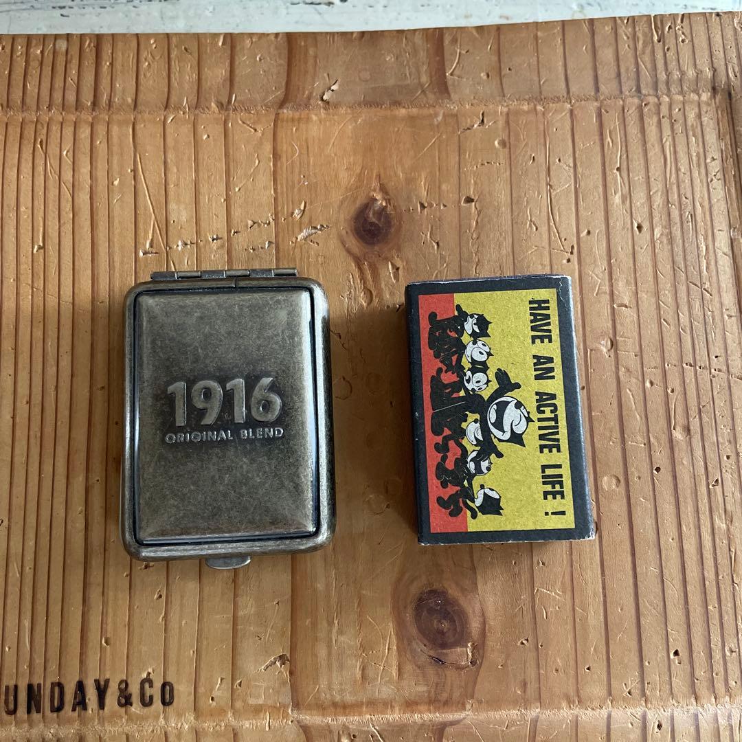 大幅に値下げ☆アンティークマッチケースandフィリックスマッチ箱