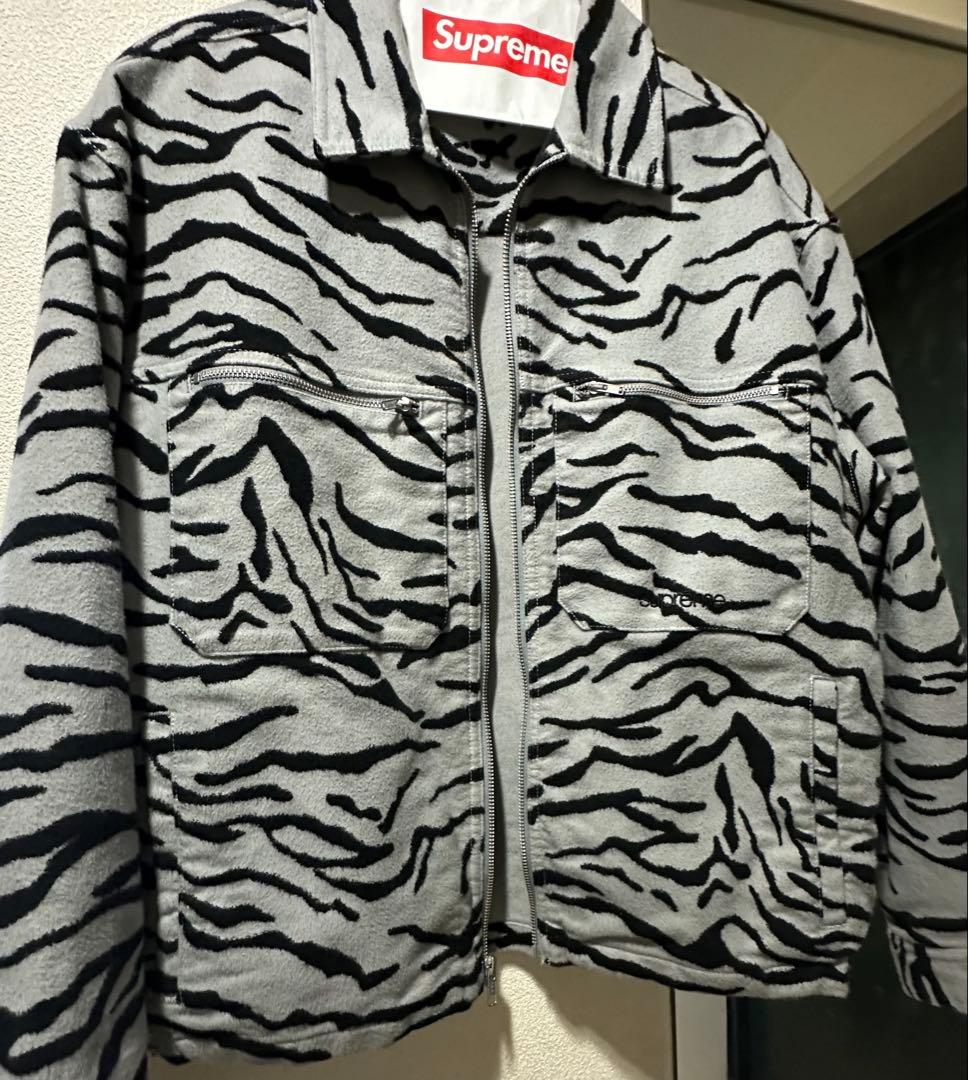 ジャケット・アウター Supreme Moleskin Work Jacket \"Zebra\"