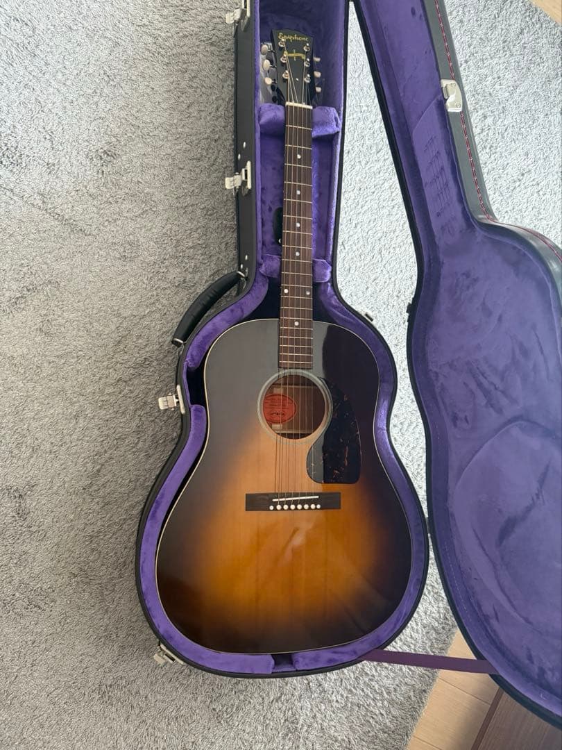 エピフォン　J-45　奥田民生モデル Epiphone Tamio Okuda J-45 Washed Vintage Sunburst アコースティック