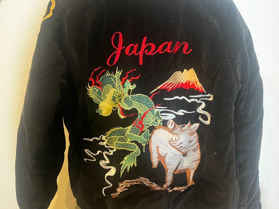 ダルチザン 日本 大阪 スカジャン 刺繍 ダルチザン 日本 大阪 スカジャン 刺繍 - メルカリ