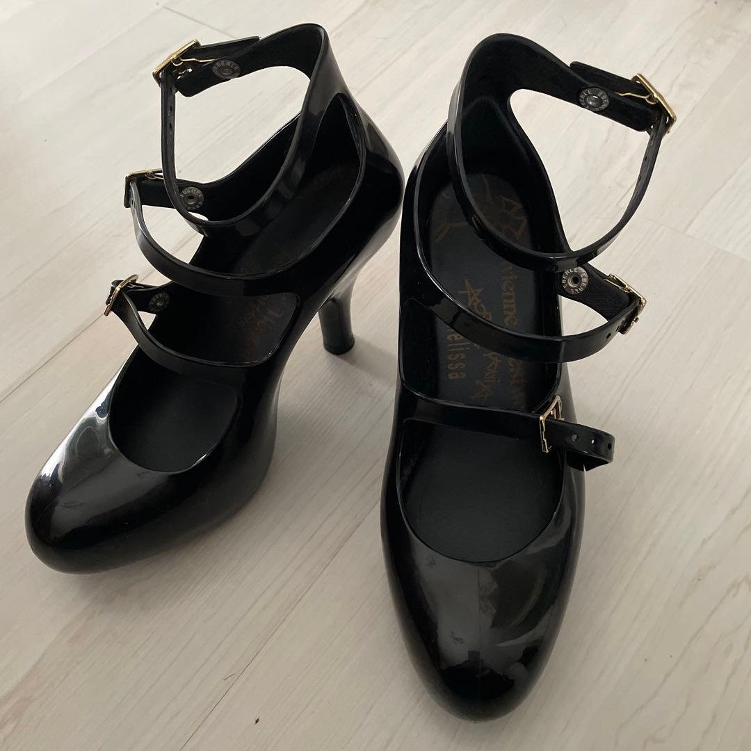 Vivienne Westwood Melissa ストラップ ラバーハイヒール - メルカリ