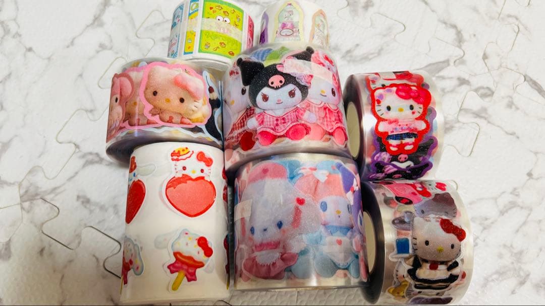 ロールシール　過去作　SALE品set リオ ロールシール 切り売り リオ - メルカリ