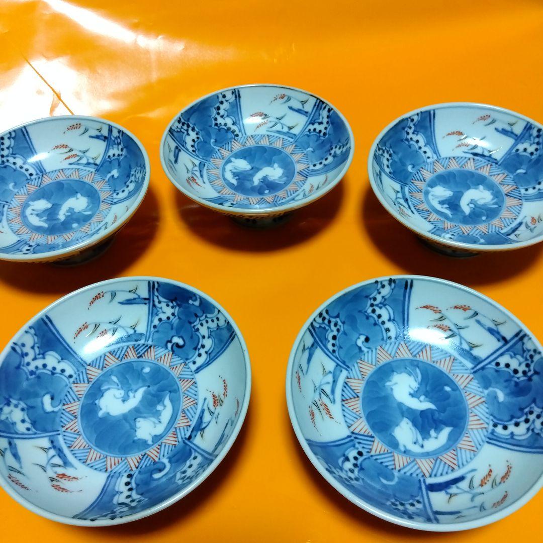 祥瑞高台小向揃 五客組 宮崎祐輔 桐箱入