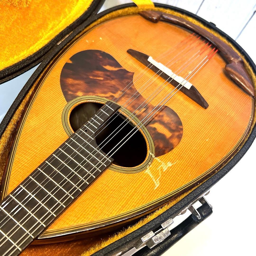 マンドリン SUZUKI NO.100 渦巻きヘッド リブ彫り込み スズキ