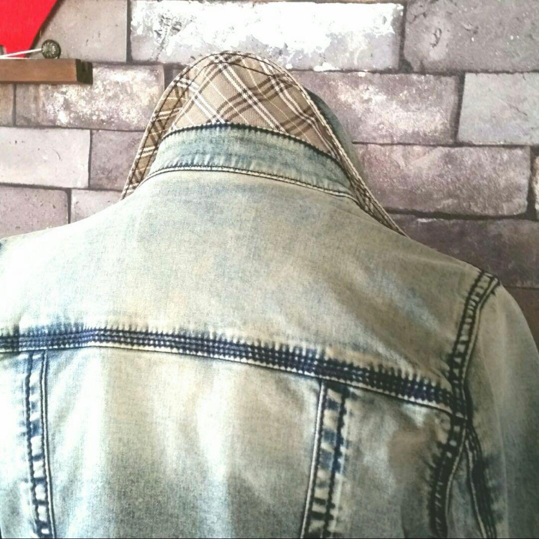 USED) Burberry バーバリー ジージャン デニムコート - メルカリ