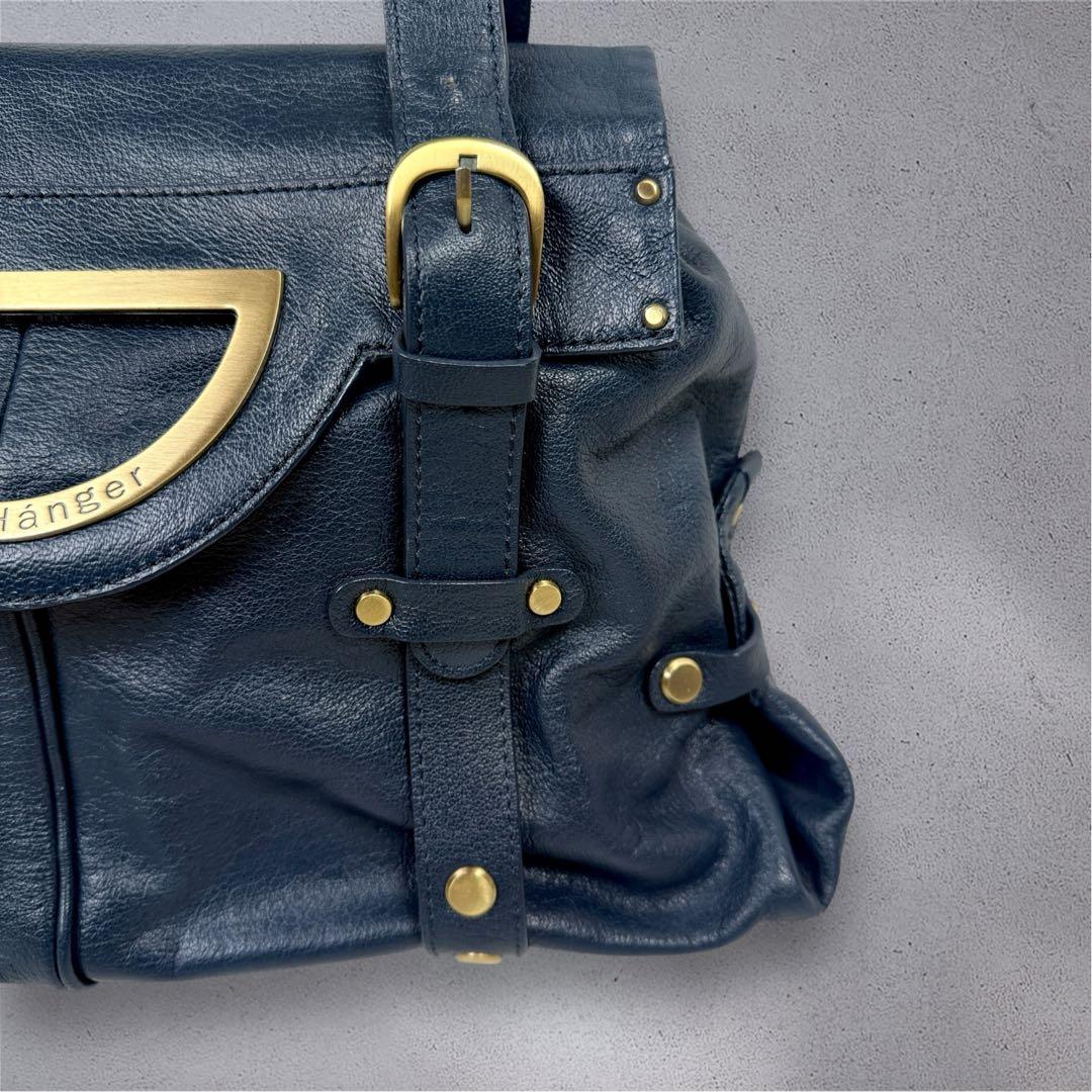 y2k archive leather studs boston bag 90s - メルカリ