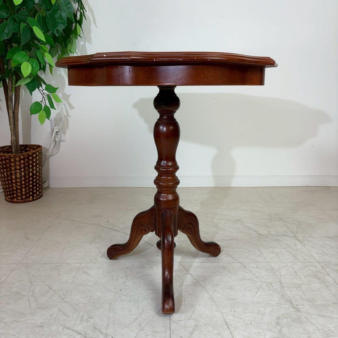 イタリア製 アンティーク調 ティーテーブル コーヒーテーブル サイド