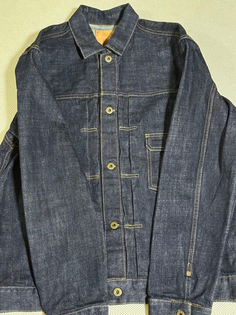 Rococo別注JAPAN BLUE JEANS　1st 　デニムジャケット JAPAN BLUE JEANS（ジャパンブルージーンズ） 別注 モンスター デニム