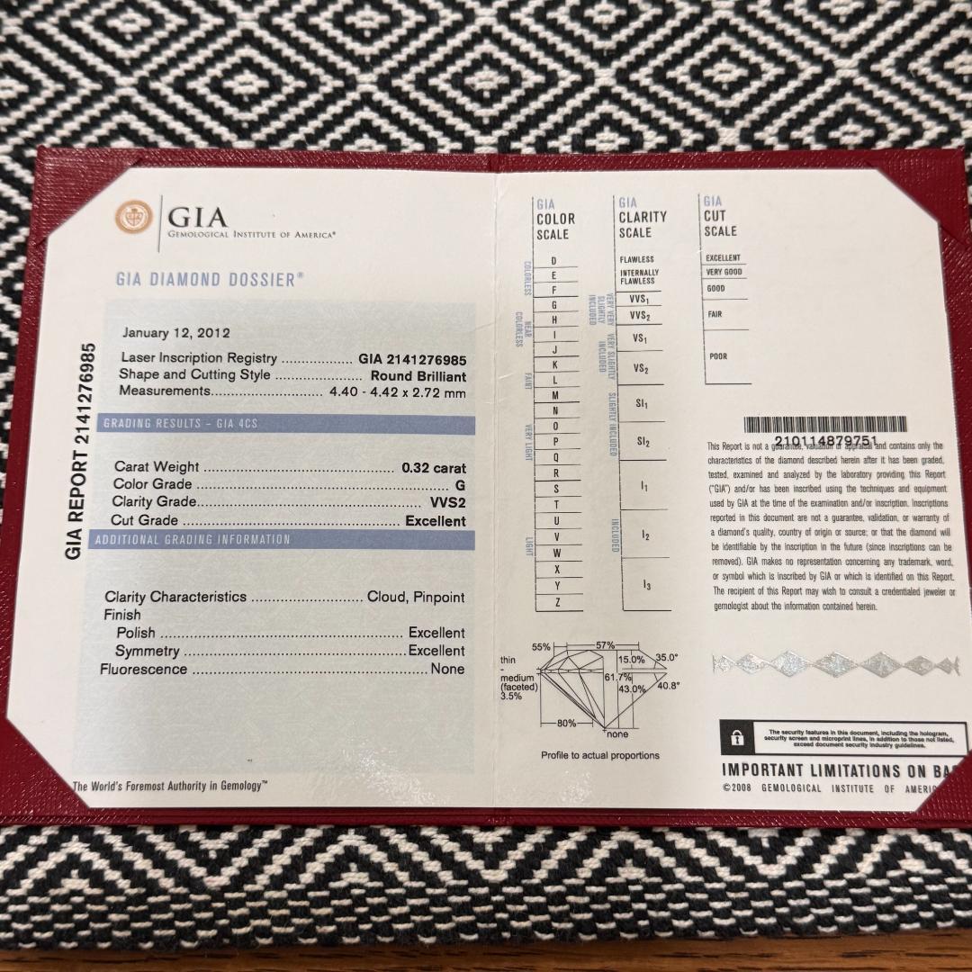 ✴︎Cartier✴︎ カルティエ 0.32CT パヴェダイヤモンドリング 51