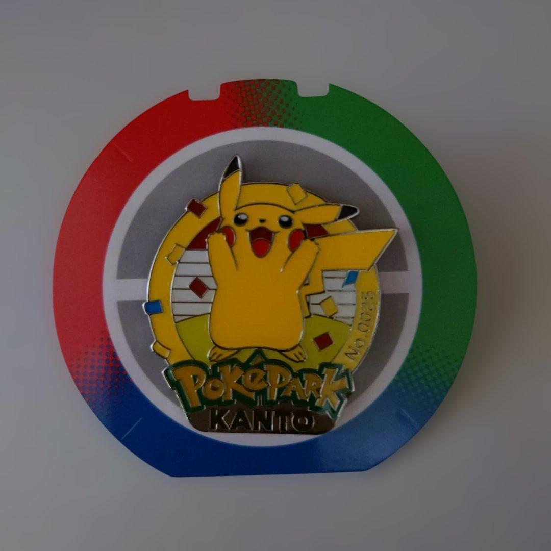 ポケパーク カントー ピカチュウ ピンズ ポケモン バッジ - メルカリ