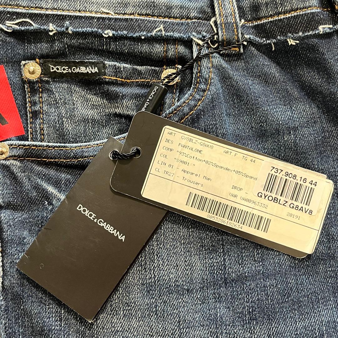 ☆新品☆DOLCE&GABBANAドルチェ＆ガッバーナ デニムジーパンメンズ44