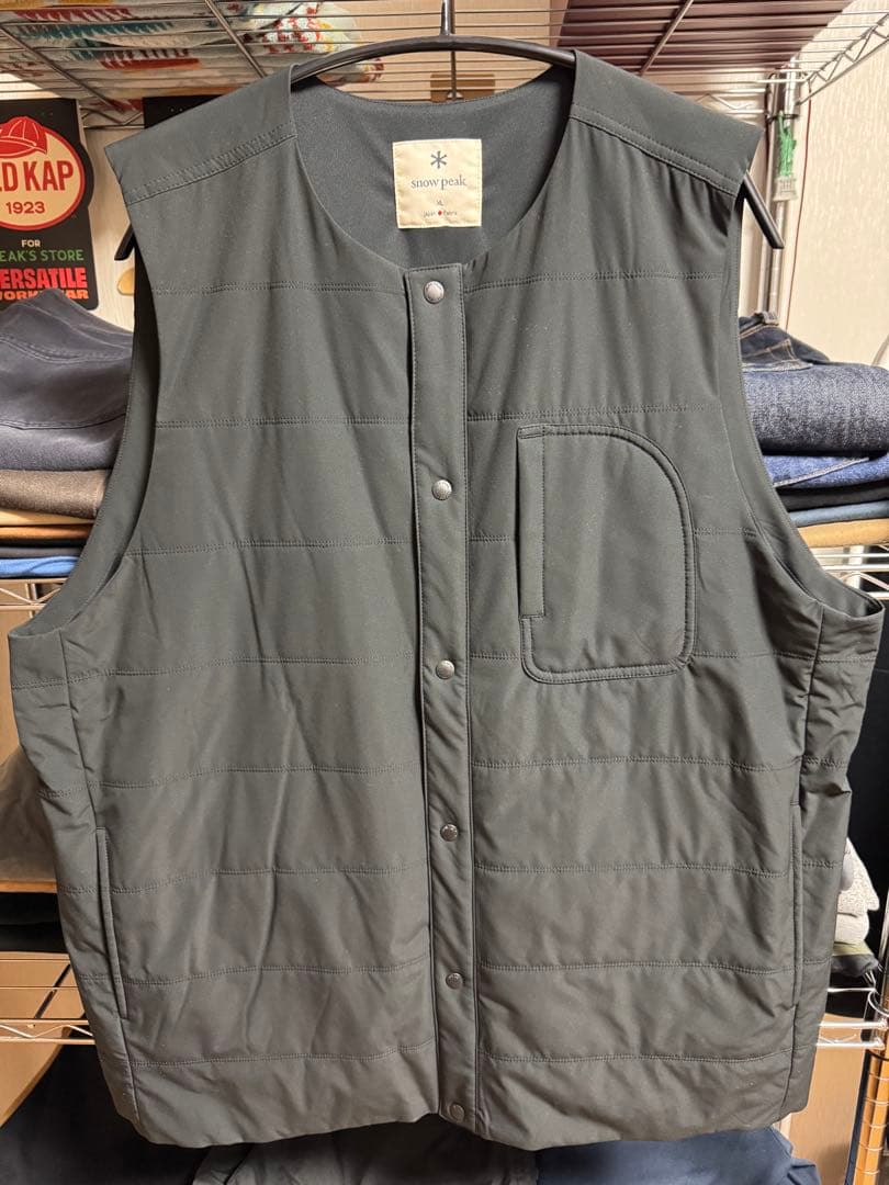  peak スノーピークフレキシブルインサレーションベスト　ブラックXL Amazon | [スノーピーク] ベスト Flexible Insulated Vest Black