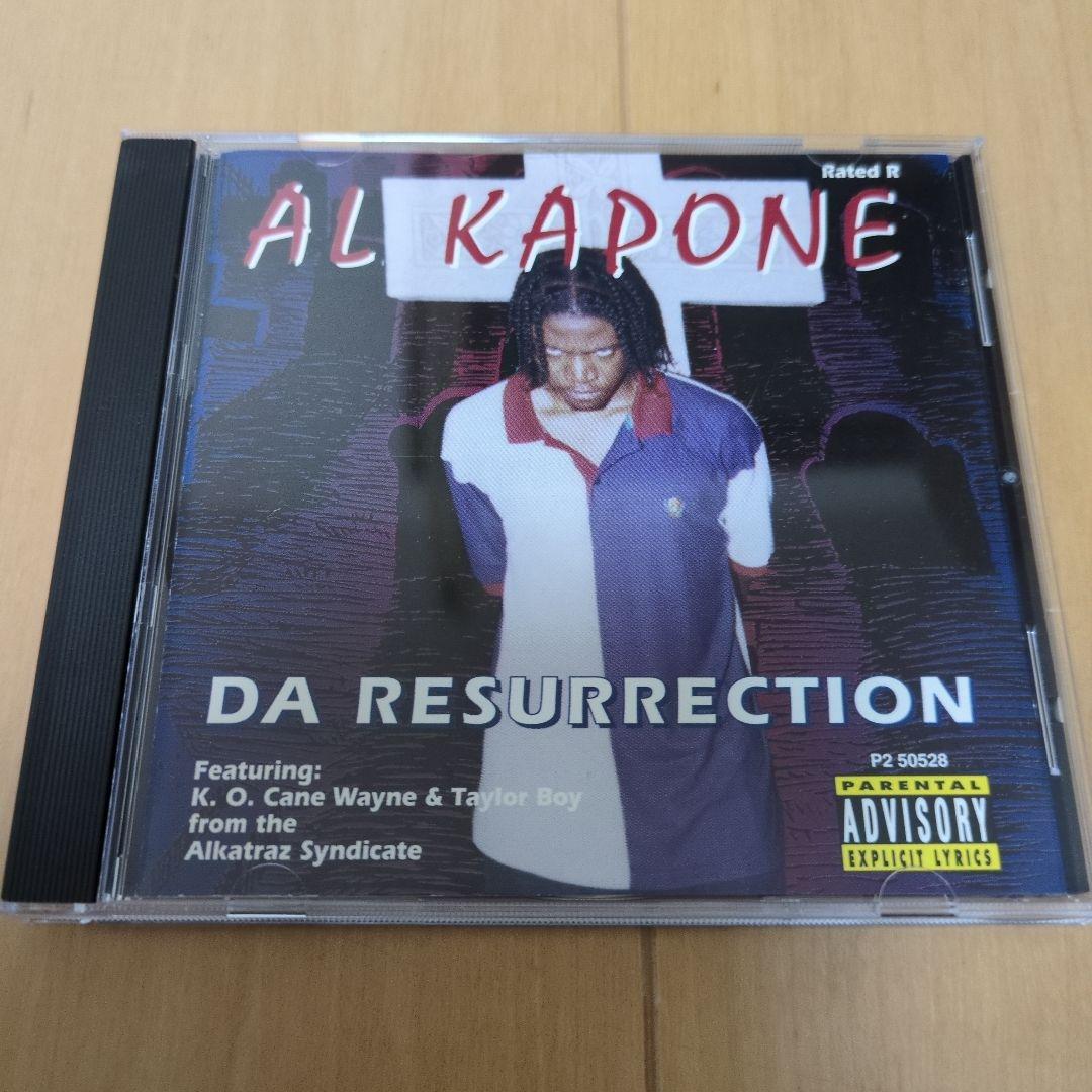 AL KAPONE DA RESURRECTION　g-rap g-luv Gラップ・カセットテープ300本超のカヴァー・アートを掲載する