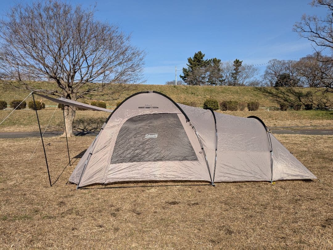 コールマン　ルーミーフロント2ルームテント　グレージュ 32148-224-