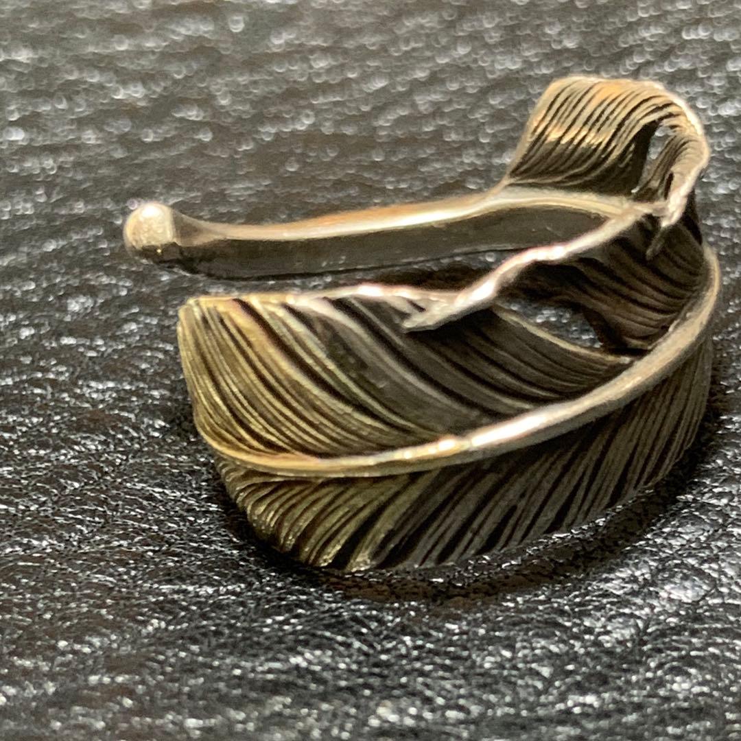 ケンキクチ 先金 フェザー リング - メルカリ