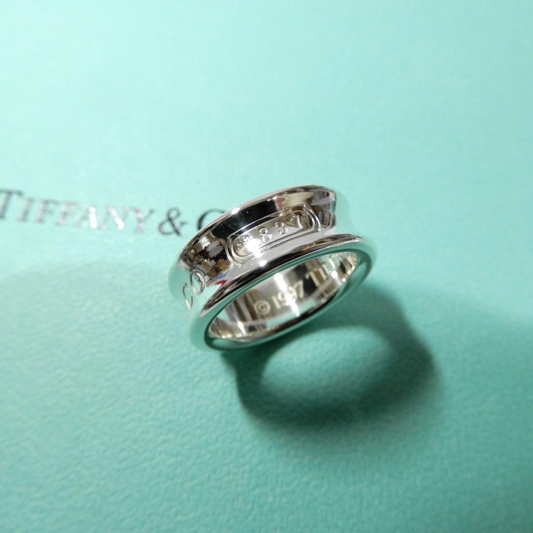 TIFFANY ティファニー ナロー リング 7号 1837 シルバー A12 - メルカリ