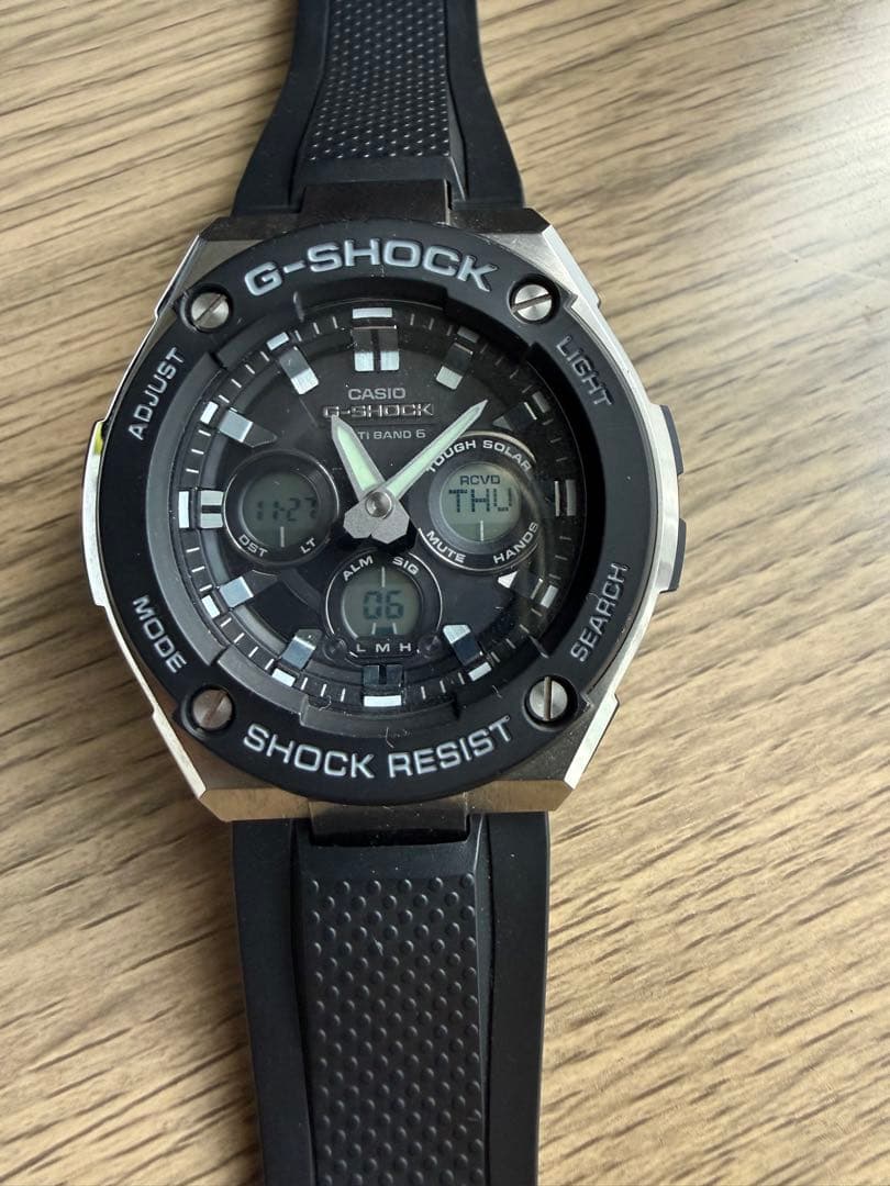 densya　CASIO G-SHOCK ブラックソーラー時計 Bluetooth搭載ソーラー時計】G-SHOCK （Gショック） オールブラック GA