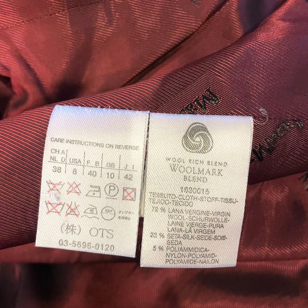 極美品】マックスマーラ 銀タグ テーラードジャケット ヘリンボーン