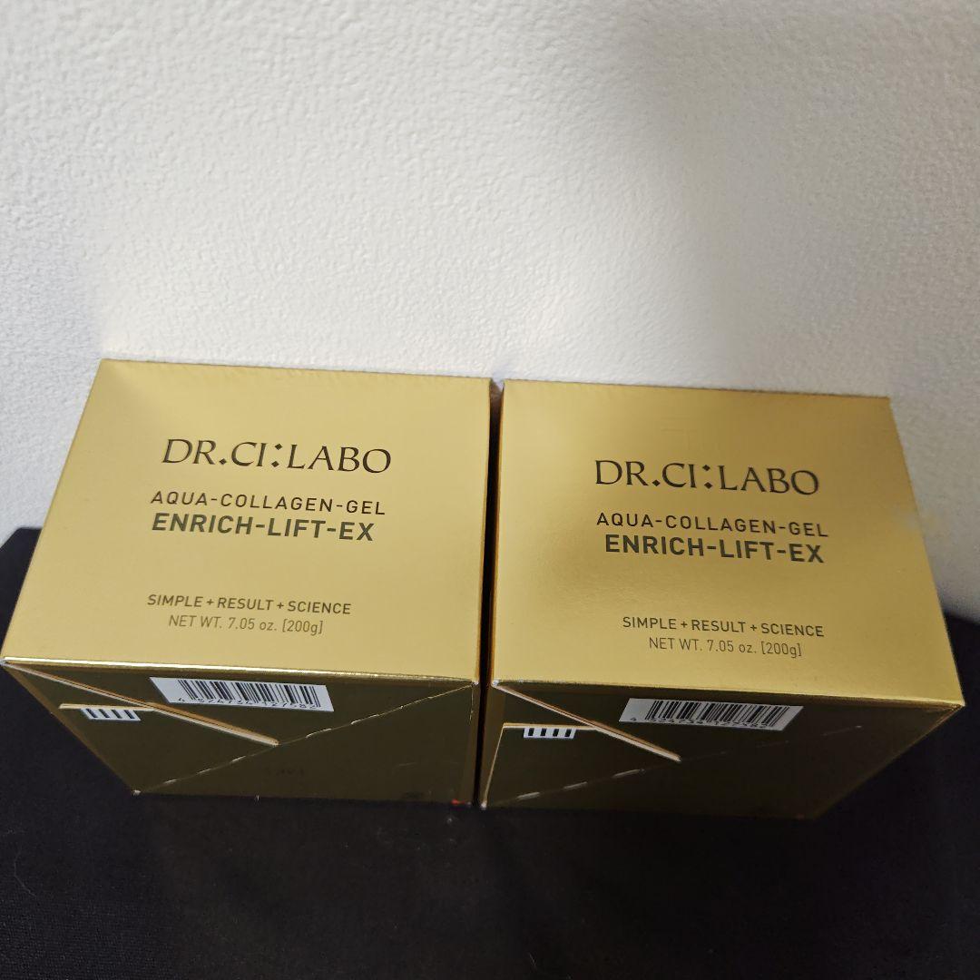 新品　ドクターシーラボ　金のゲル200g２個 Dr.Ci：Labo（ドクターシーラボ） 金のゲル2個入りセット限定 アクア