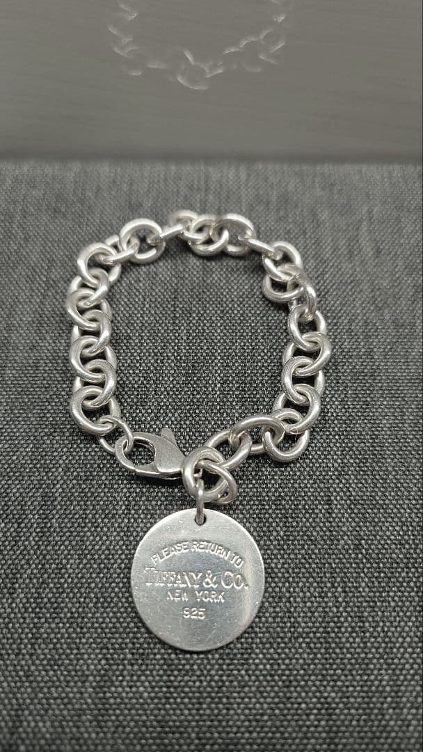 ティファニー リターントゥ ラウンドタグ ブレスレット SV - メルカリ