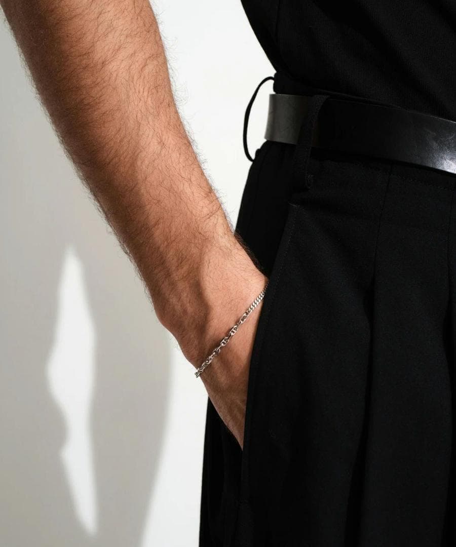 【定価3.7万】TOM WOOD Rue Bracelet 19.5cm