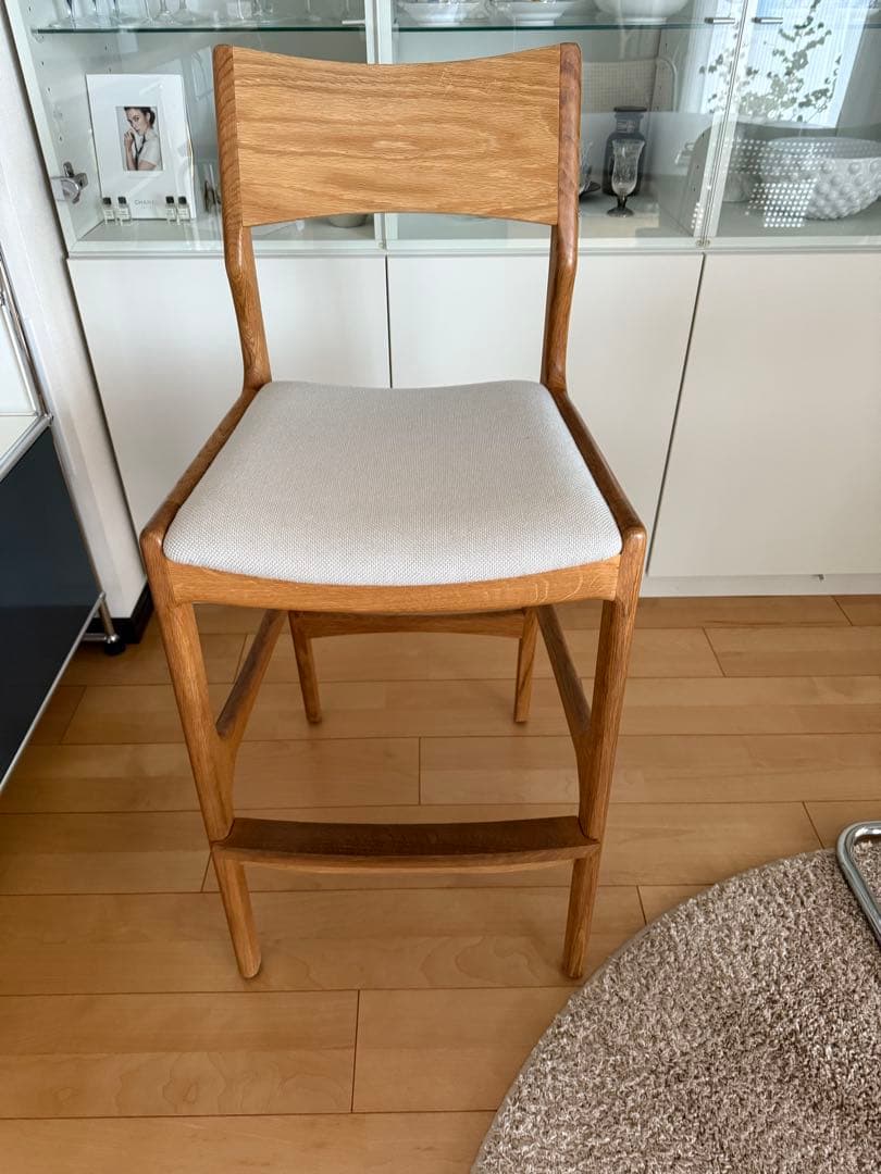 カウンターチェア　ハイスツール　エンストル　オーク無垢材 カウンターチェア ハイスツール スツール オーク 天然木 おしゃれ 木製
