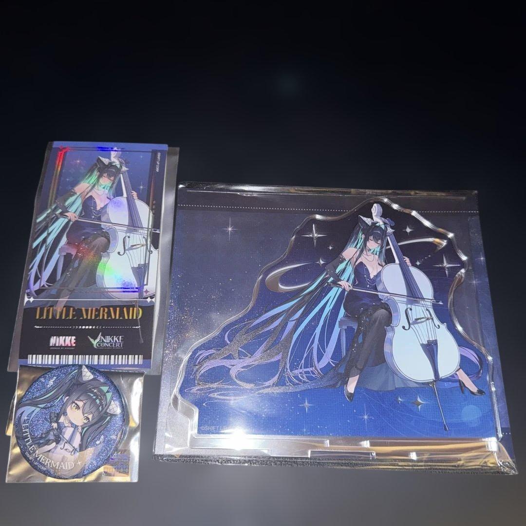NIKKE リトルマーメイド アクリルスタンド オケコン グッズセット 勝利の女神:NIKKE アクリルスタンド リトルマーメイド