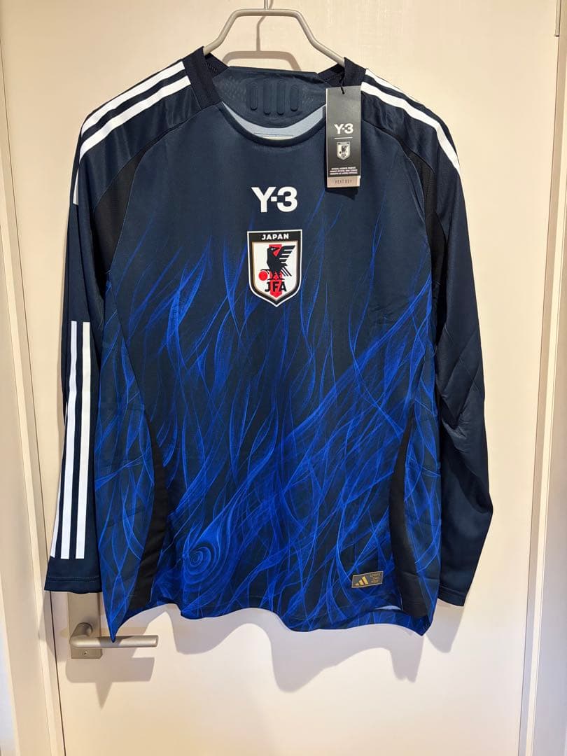 日本代表　ユニフォーム　タグ付　新品　y3 アディダス　ゲームシャツ 日本代表 ユニフォーム タグ付 新品 y3 アディダス ゲームシャツ