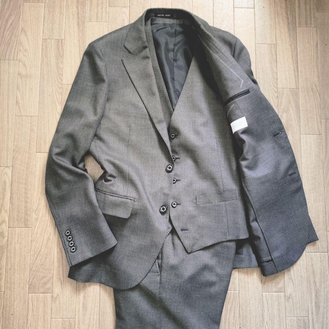 極美品 40R マッキントッシュフィロソフィー　TROTTER 3ピース 極美品 40R マッキントッシュフィロソフィー TROTTER 3ピース - メルカリ