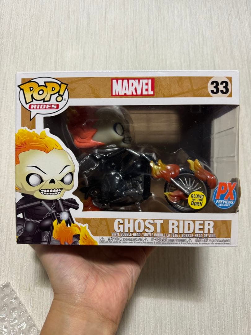 Fnuko Pop ゴーストライダー Funko Funko POP! マーベル - ゴーストライダー デラックスライド